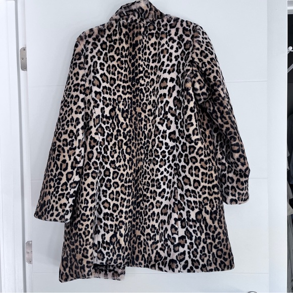 LOFT Animal Print Teddy Jacket - Picture 2 of 5